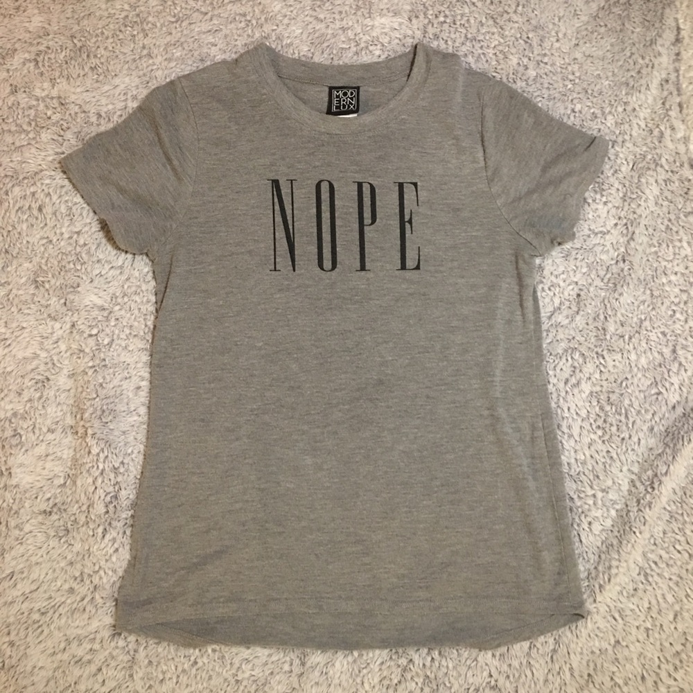 nope t-shirt
